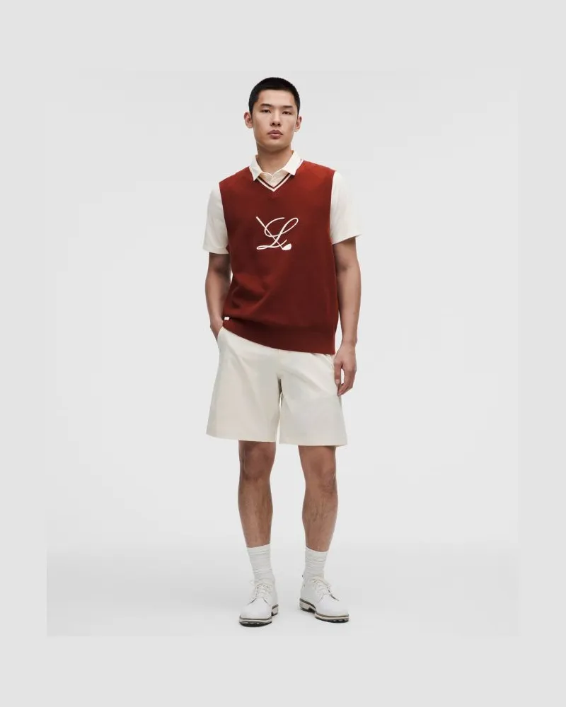 LULULEMON Golf-Shorts im Relaxed Fit aus dehnbarem material für Männer – 23 cm – Größe in Light Ivory Light