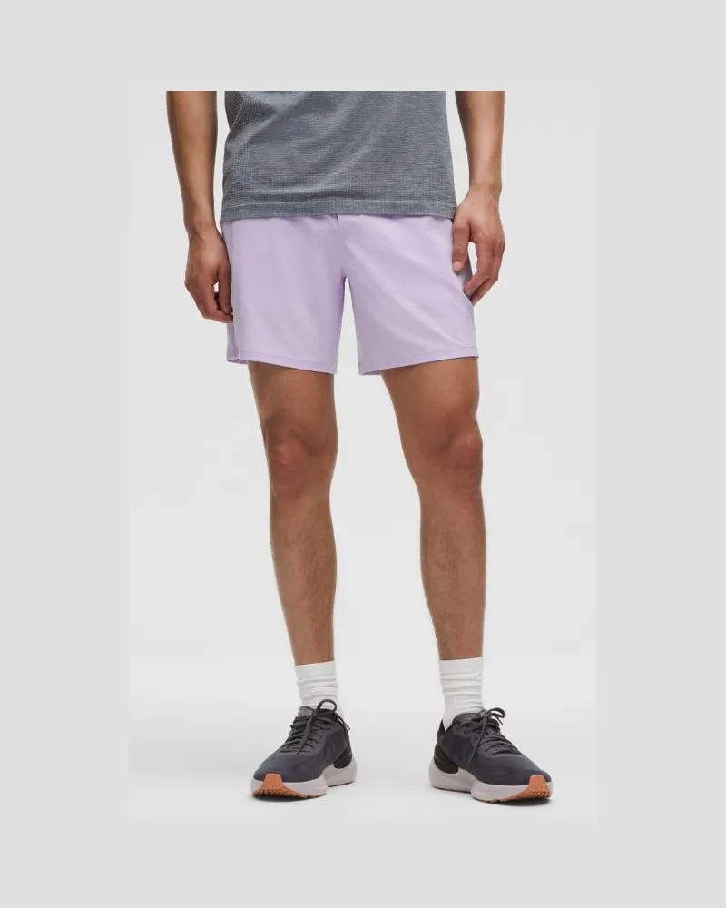 LULULEMON Pace Breaker Shorts ohne Liner für Männer – 18 cm – Größe in Lavender Frost Lavender