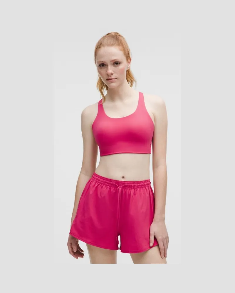 LULULEMON Energy BH mit starkem Halt für Frauen – Größe in Raspberry Coulis Raspberry