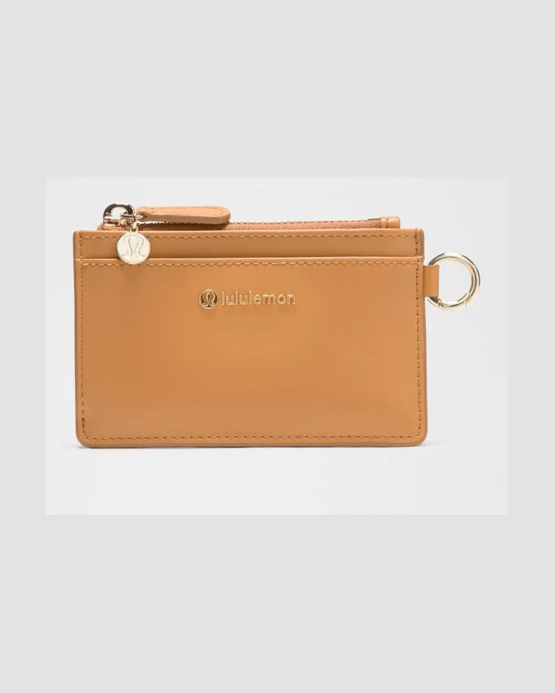 LULULEMON Kartenetui aus Kaktus – Orange Chestnut