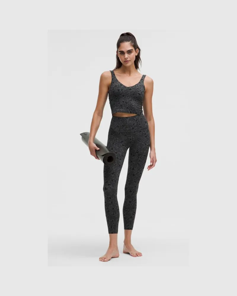 LULULEMON Align Leggings HB für Frauen – 63 cm – Größe in Mini Filigree Lace Grey Multi Mini