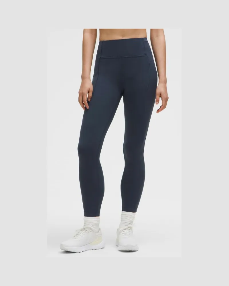 LULULEMON Swift Speed Leggings mit hohem Bund für Frauen – 64 cm – Größe in Club Blue Club