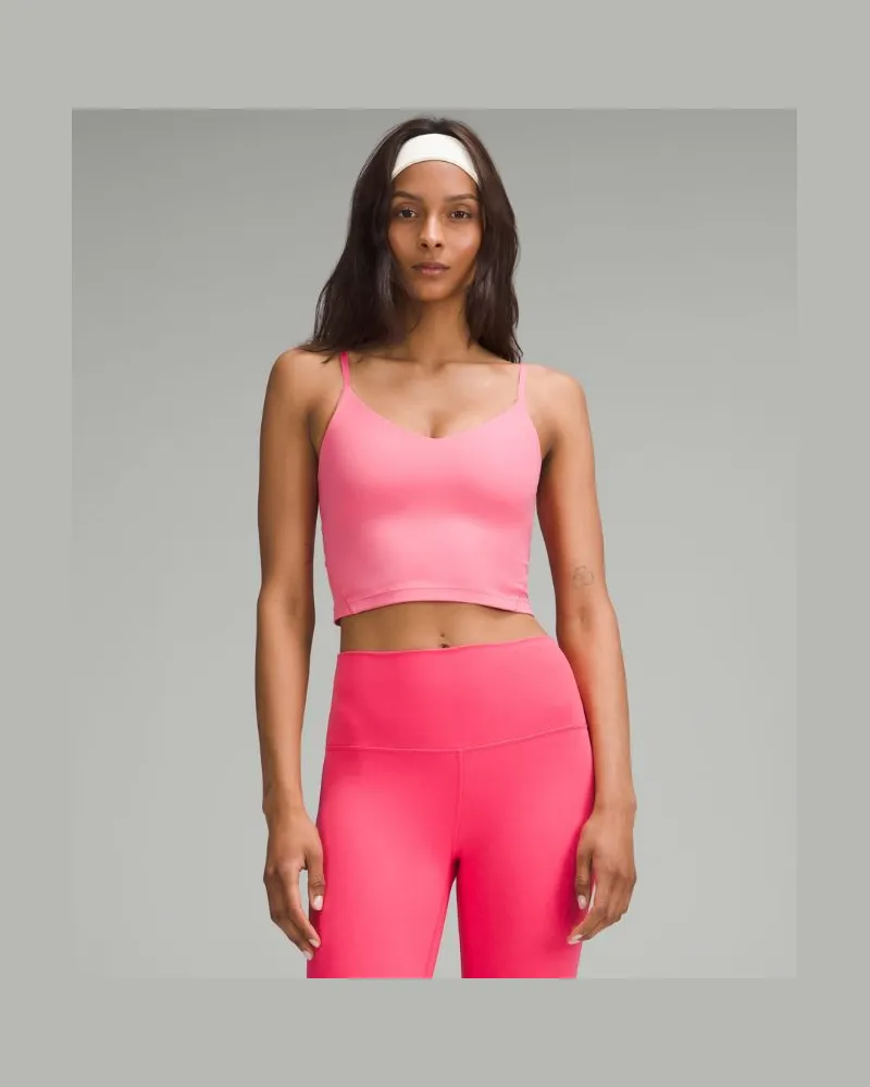 LULULEMON Align Crop-Tanktop für Frauen – Größe in Sakura Pink Sakura