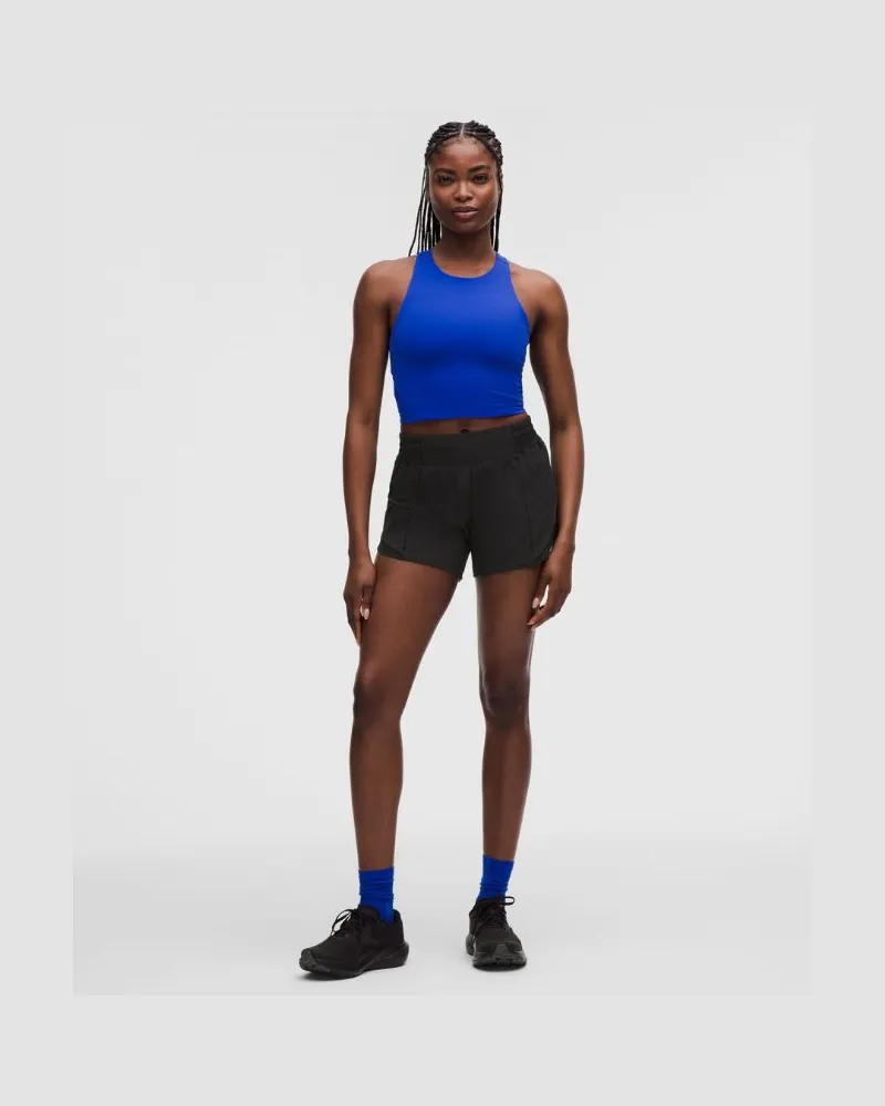 LULULEMON Hotty Hot Shorts mit hohem Bund und Liner für Frauen cm – Größe in Black Black