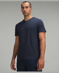 LULULEMON Fundamental T-Shirt mit V-Ausschnitt Nautical