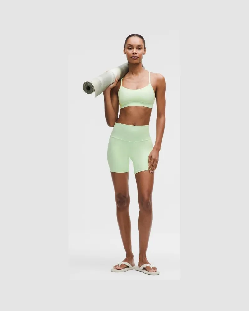 LULULEMON Align Shorts mit hohem Bund für Frauen – 15 cm – Größe in Matcha Magic Matcha