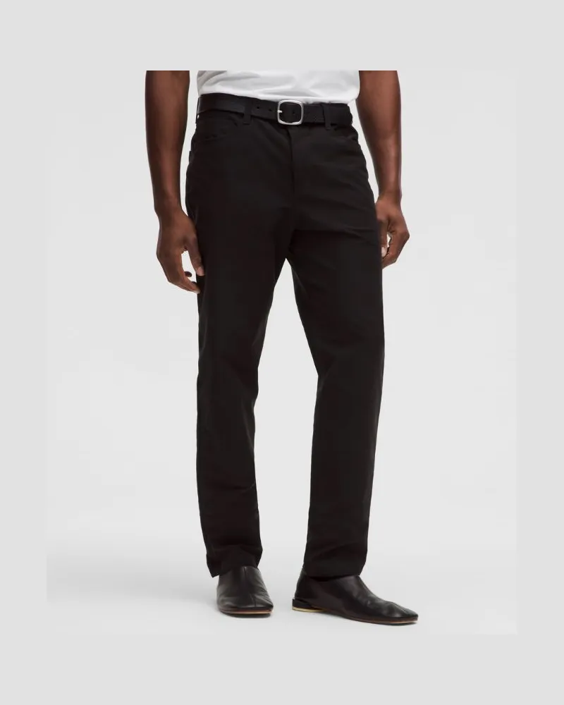 LULULEMON ABC Hose im Classic Fit mit 5 Taschen Utilitech für Männer – 81 cm – Größe in Black Black