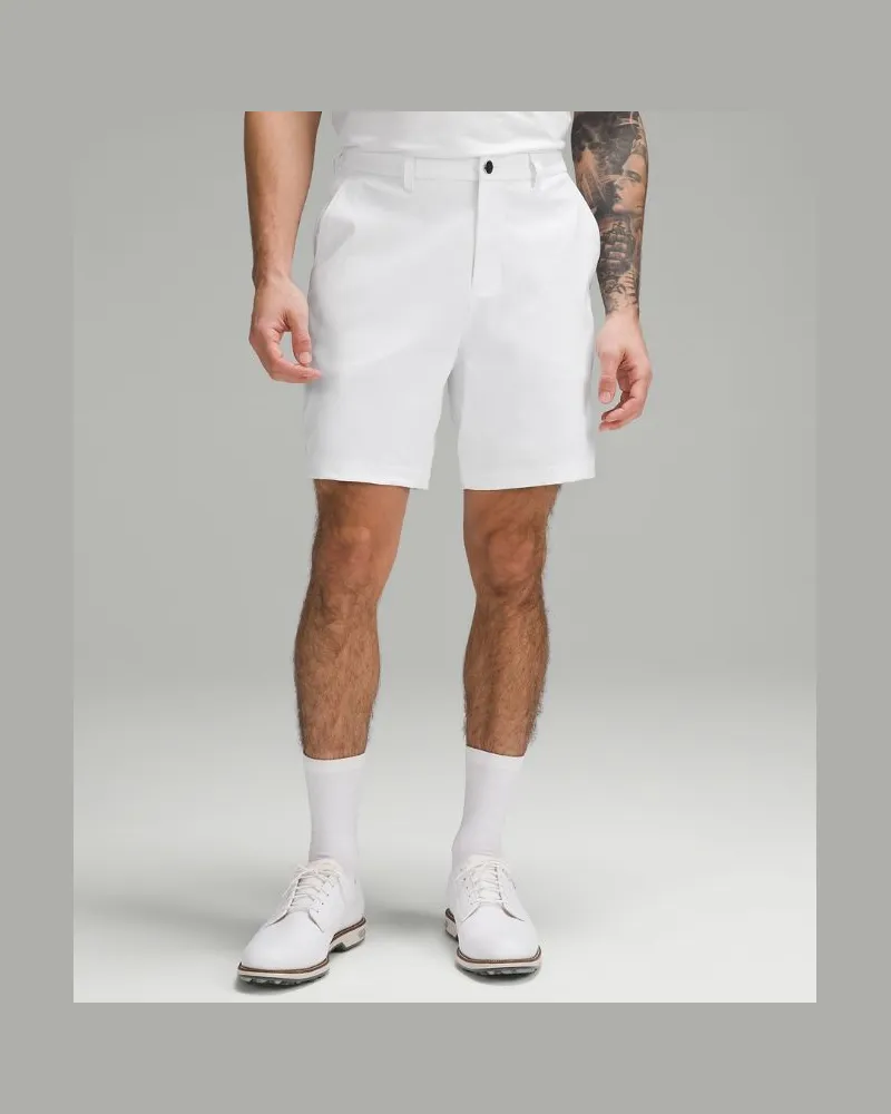 LULULEMON ABC Golfshorts im Classic Fit für Männer – 18 cm – Größe in White White