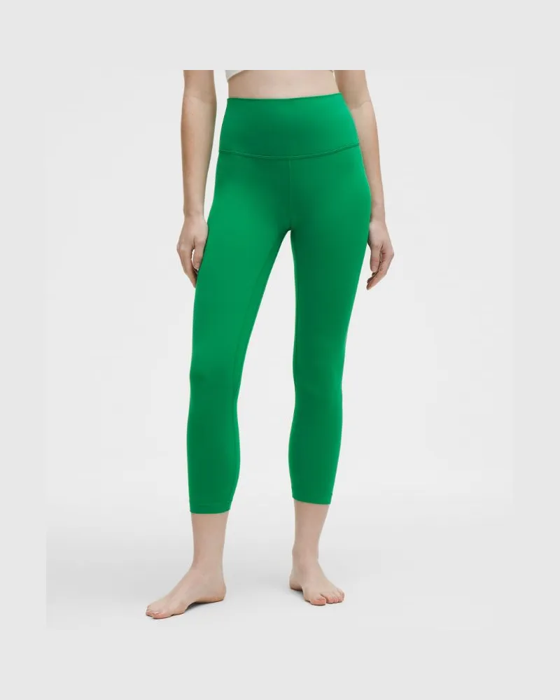 LULULEMON Align Crop Leggings mit hohem Bund für Frauen – 58 cm – Größe in Raceway Green Raceway