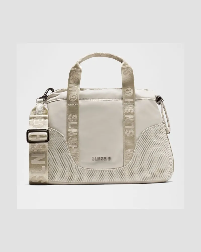 LULULEMON Mini-Umhängetasche mit Tunnelzug 3 SLNSH Kollektion – Khaki – Größe Birch