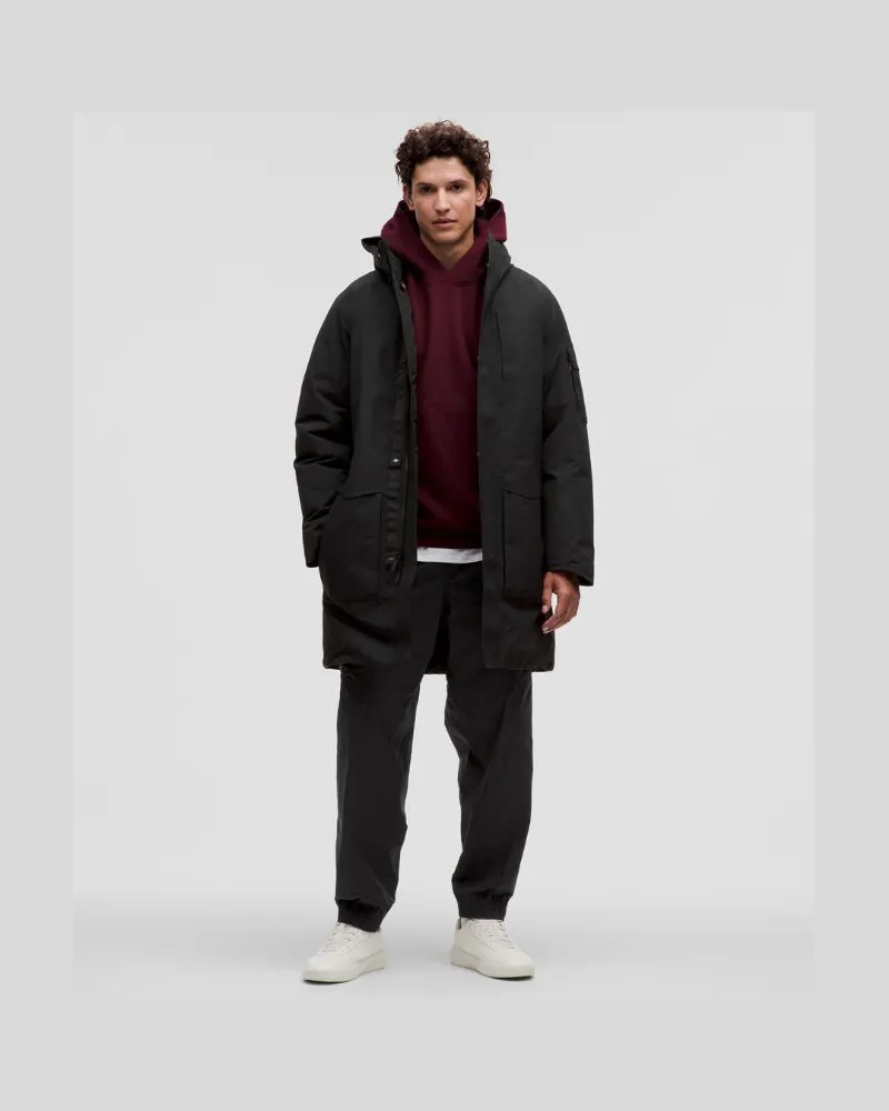 LULULEMON Cold City Daunenparka mit Füllkraft 600 für Männer – Größe in Black Black