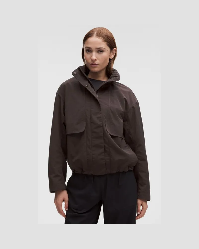 LULULEMON Always Effortless-Jacke Evolve für Frauen – Größe in Mahogany Muse Mahogany