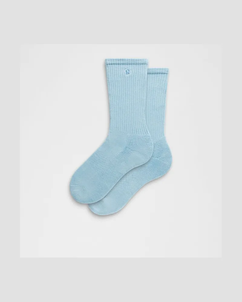 LULULEMON Daily Essential Crew-Socken Unisex – Größe in Seafoam Seafoam