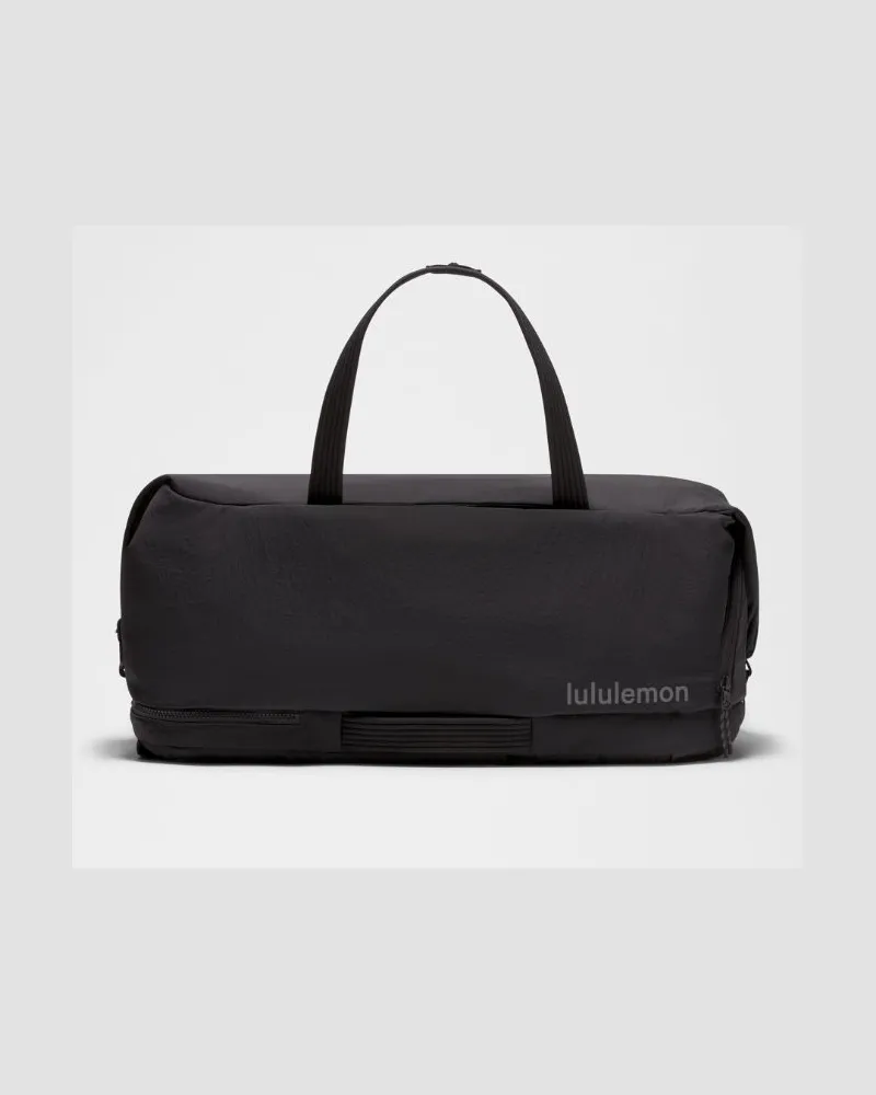 LULULEMON 3-in-1 Gym Duffle Bag Groß 35 L – Größe in Black/Onyx Grey Black