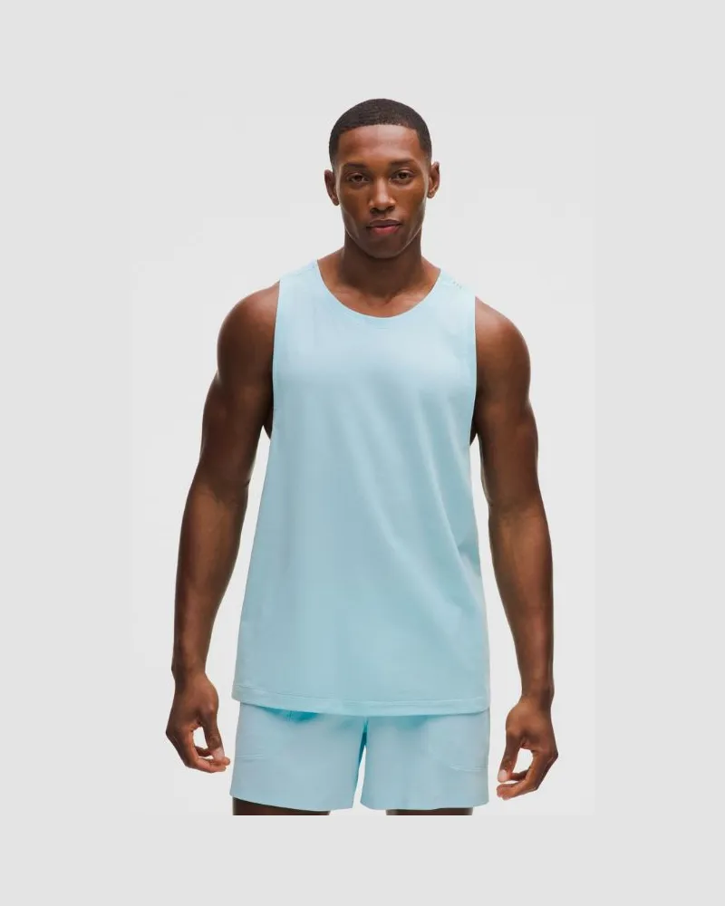 LULULEMON Zeroed In Tanktop für Männer – Größe in Foam Cloud Foam