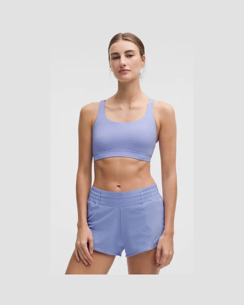 LULULEMON Energy BH Mittlerer Halt B–D-Cups für Frauen – Größe in Dusty Lilac Dusty