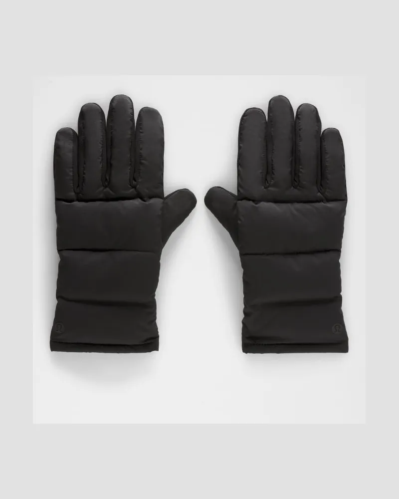 LULULEMON Puffer-Handschuhe – Größe in Black Black