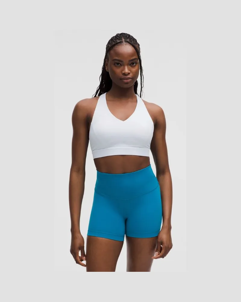 LULULEMON Envital BH Mittlerer Halt D/DD-Cups für Frauen – Größe in Starch Blue Starch