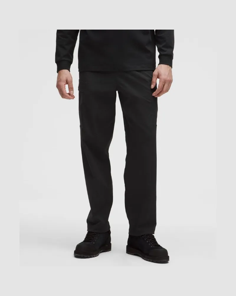 LULULEMON Cargohose aus -Stoff im Relaxed Fit Normale Länge für Männer – Größe in Black Black