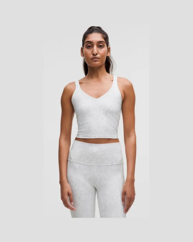 LULULEMON Align Tanktop für Frauen – Größe in Contour Spot White Multi Contour