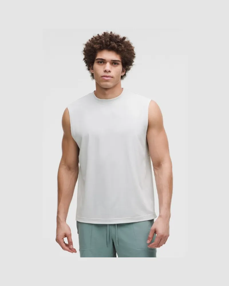 LULULEMON EasySet Ärmelloses Trainings-T-Shirt Grafik für Männer – Größe in Vapor Vapor