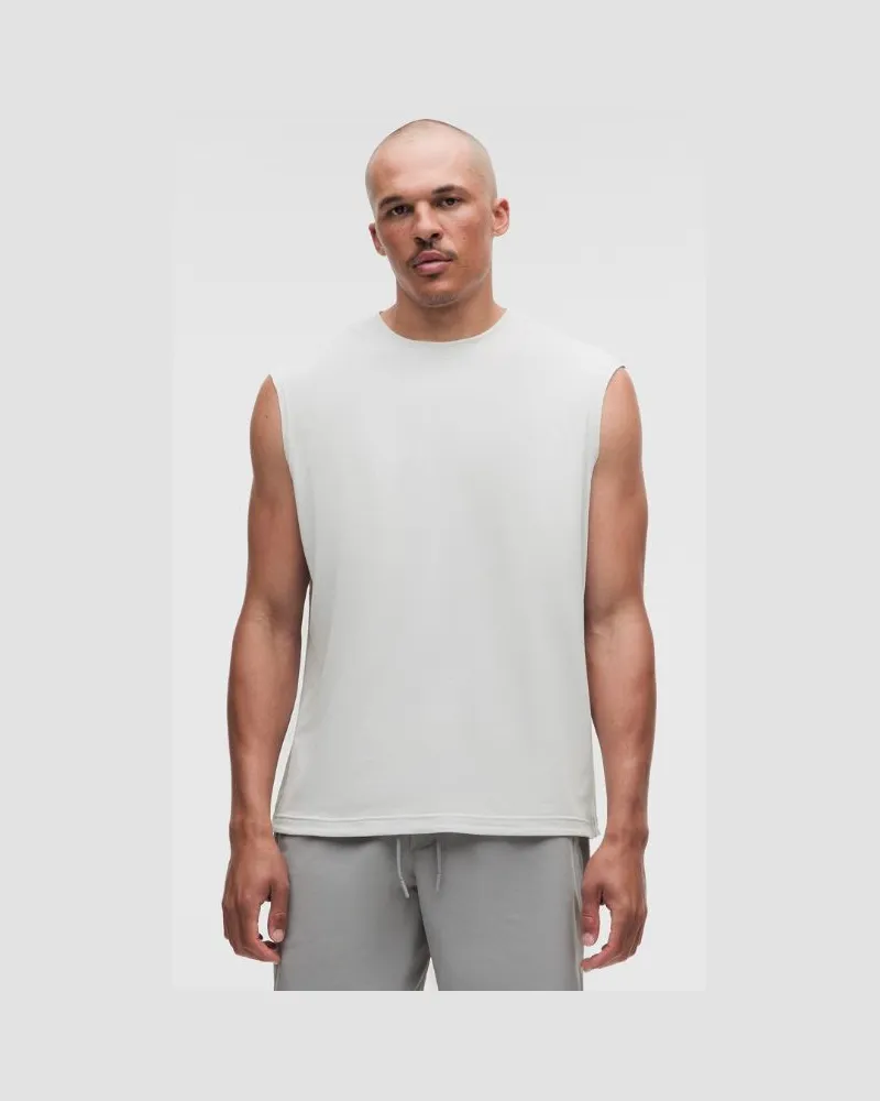 LULULEMON EasySet Ärmelloses Trainings-T-Shirt Grafik für Männer – Größe in Vapor Vapor