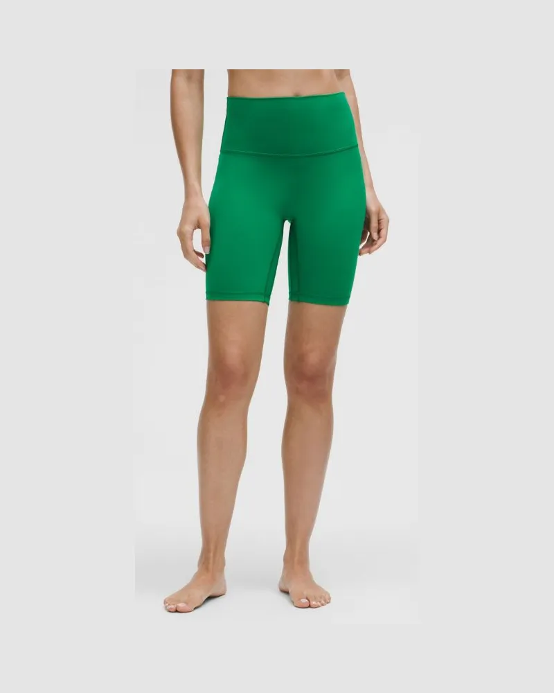 LULULEMON Align Shorts mit hohem Bund für Frauen – 20 cm – Größe in Raceway Green Raceway