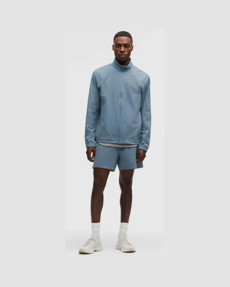 LULULEMON Zeroed In Shorts ohne Liner für Männer – 13 cm – Größe in Steel Blue Steel