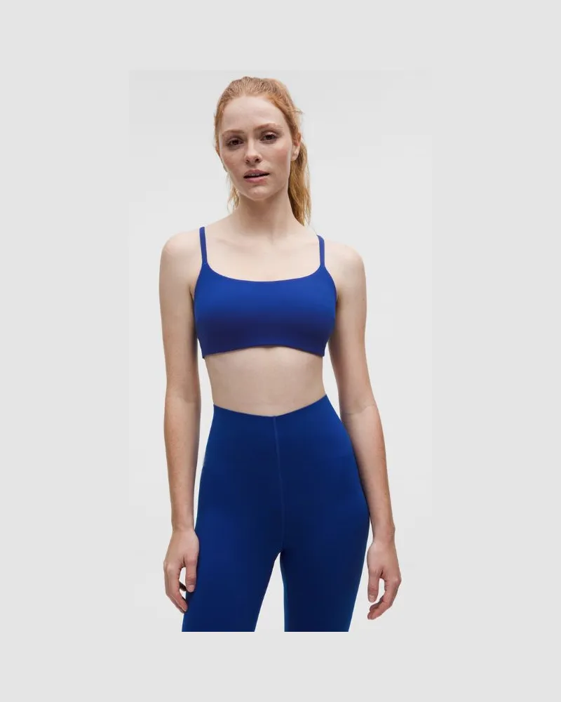 LULULEMON Wunder Train Racer-BH mit Trägern Leichter Halt C/D-Cups für Frauen – Größe in Riverside Riverside