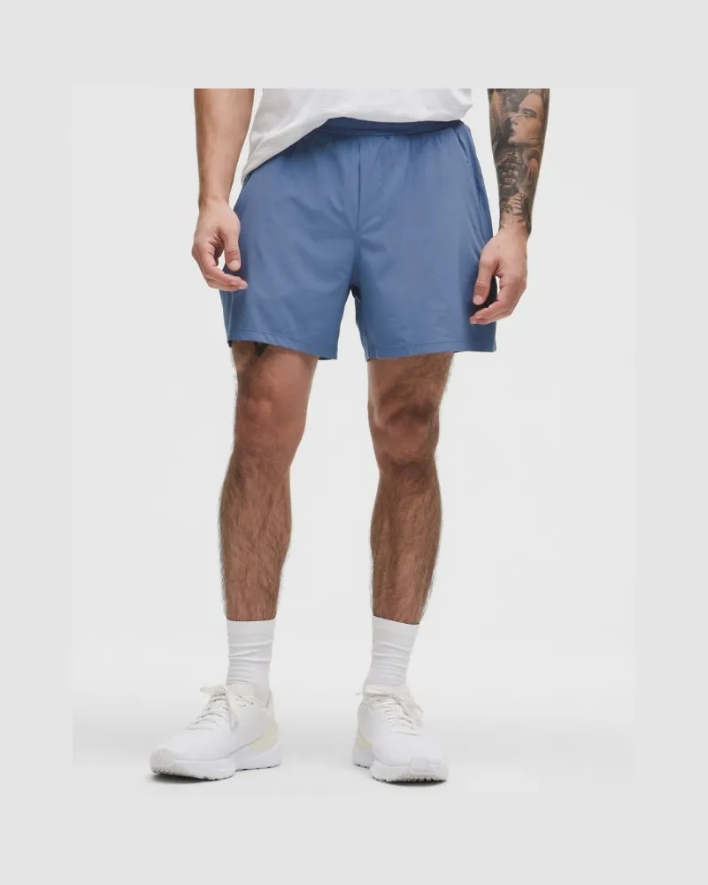 LULULEMON Pace Breaker Shorts mit Liner für Männer – 13 cm – Größe in Washed Denim Washed