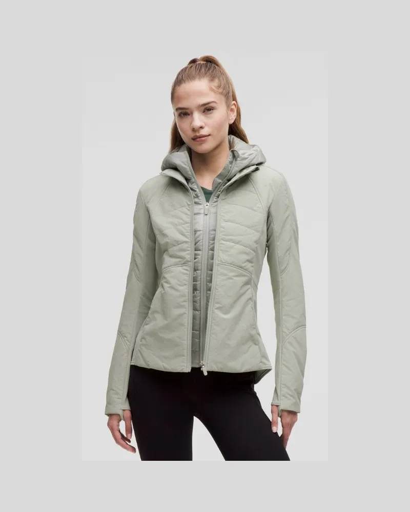 LULULEMON Another Mile Jacke für Frauen – Größe in Jade Grey Jade