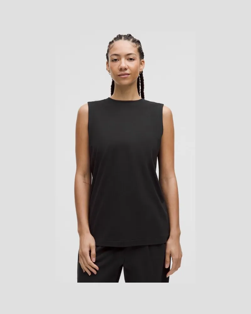 LULULEMON All Yours Tanktop aus Bio- für Frauen – Größe in Black Black