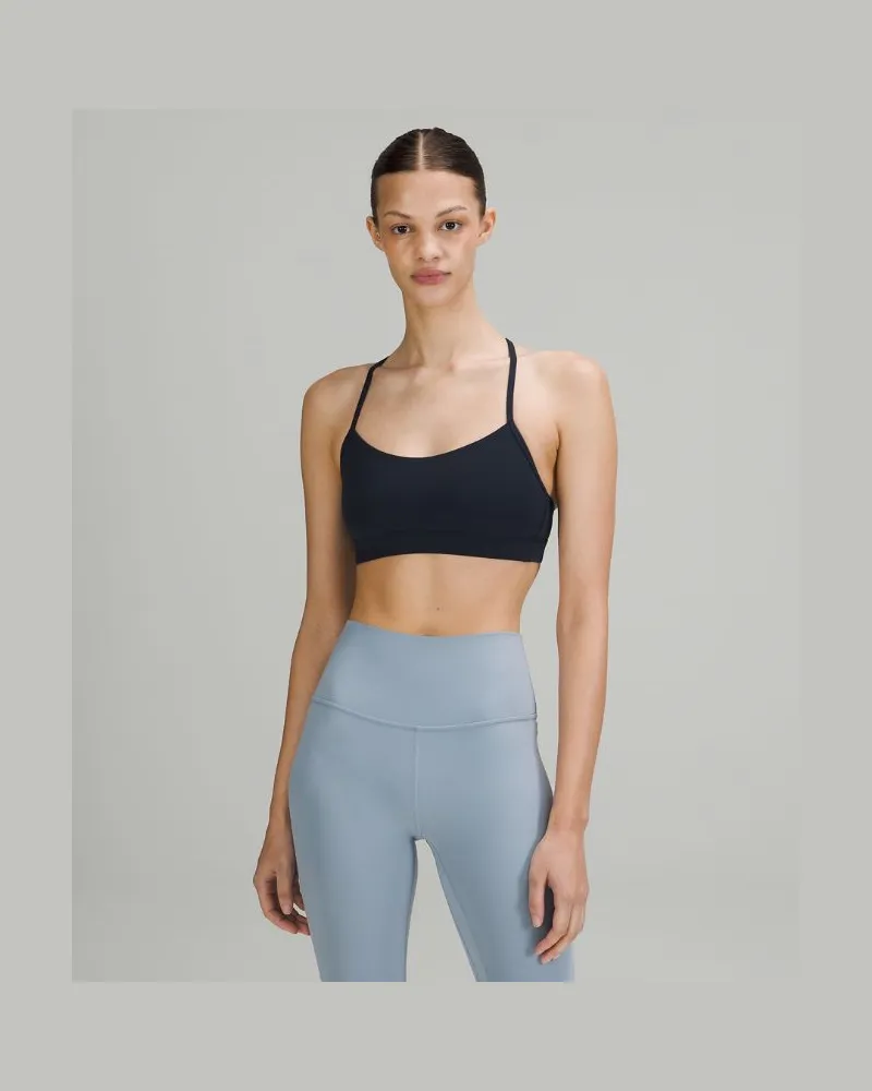 LULULEMON Flow Y BH Nulu Leichter Halt A/C-Cups für Frauen – Größe in True Navy True