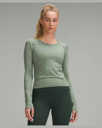 LULULEMON Swiftly Tech Langarmshirt 2.0 Taillenlänge Grey