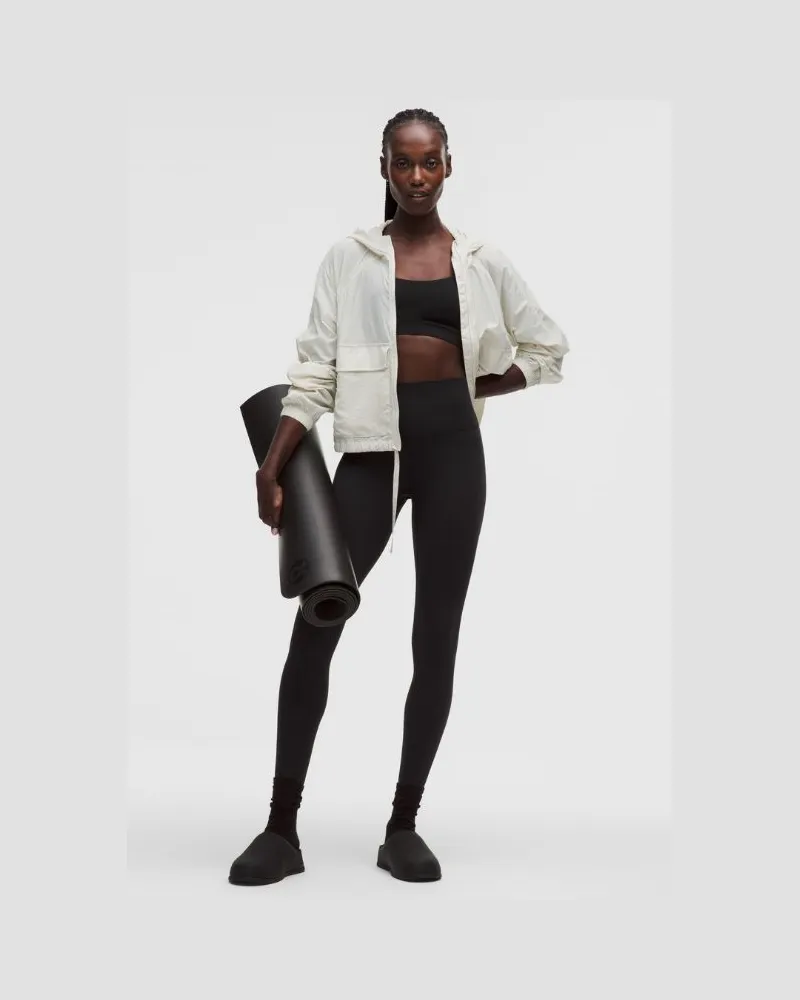 LULULEMON Align No Line Hose mit hohem Bund für Frauen – 71 cm – Größe in Schwarz Schwarz