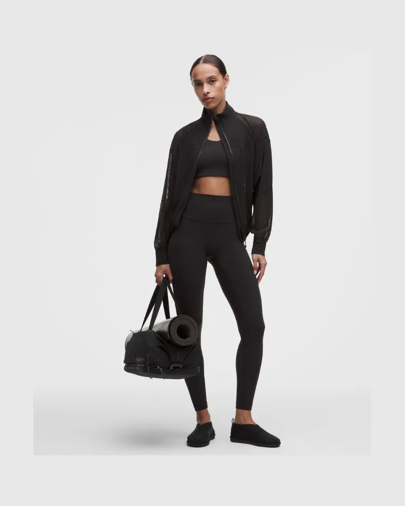 LULULEMON Align No Line Hose mit hohem Bund für Frauen – 71 cm – Größe in Schwarz Schwarz