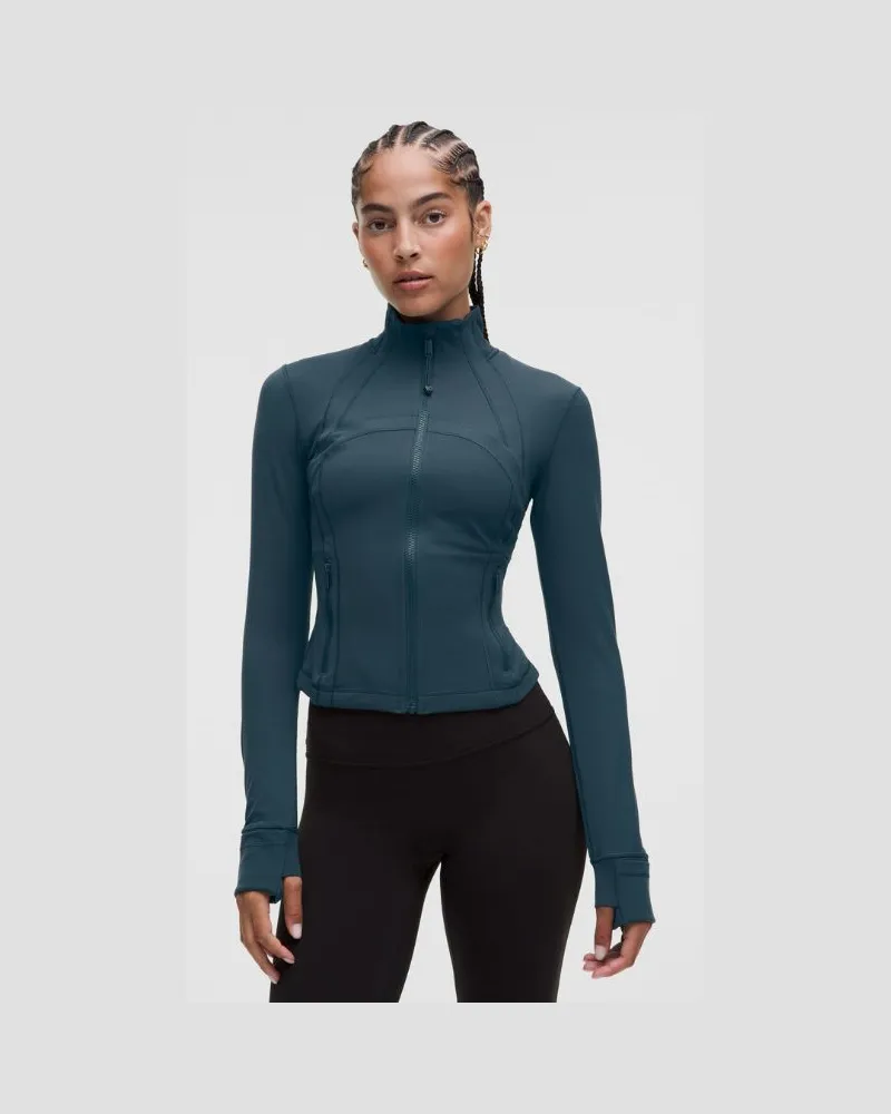 LULULEMON Define-Crop-Jacke Nulu für Frauen – Größe in Smoky Velvet Smoky