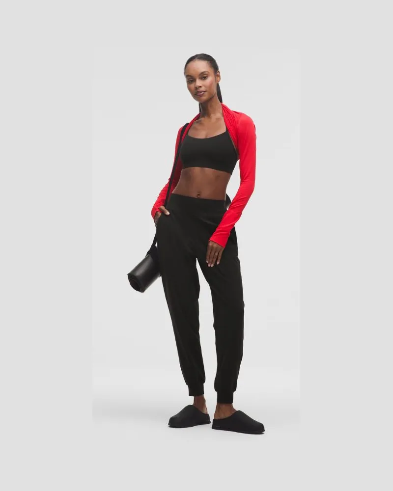 LULULEMON Align Jogginghose mit hohem Bund Normale Länge für Frauen – Größe in Black Black