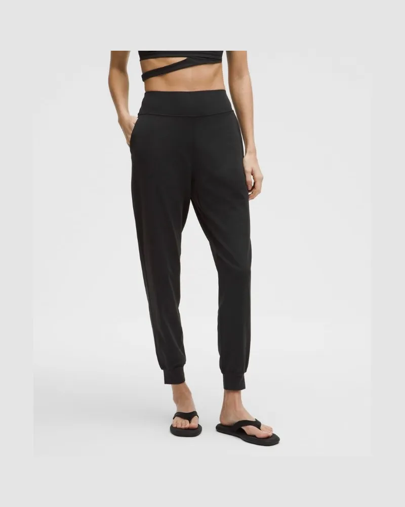 LULULEMON Align Jogginghose mit hohem Bund Normale Länge für Frauen – Größe in Black Black