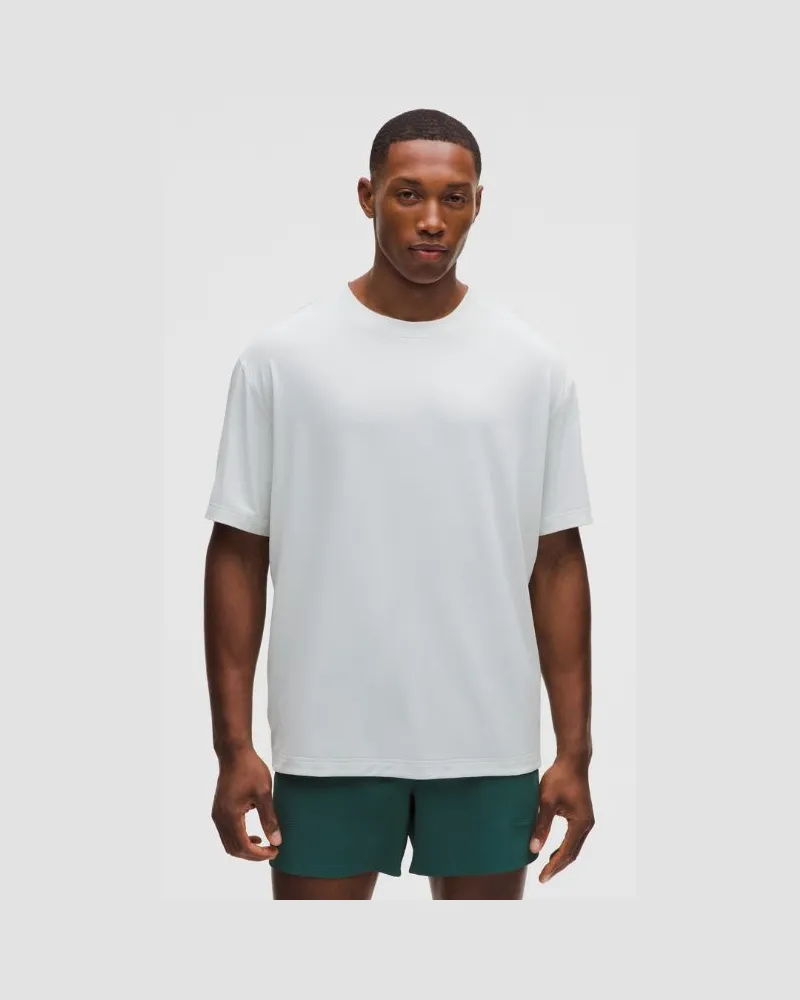 LULULEMON EasySet Trainingsshirt mit kurzen Ärmeln für Männer – Größe in Polo Pastel Polo