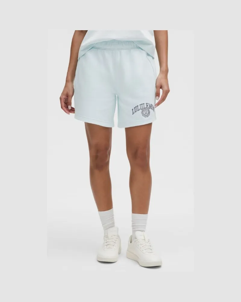 LULULEMON Scuba Shorts im Oversized Fit mit mittelhohem Bund Grafik für Frauen – 18 cm – Größe in Mint Breeze Mint