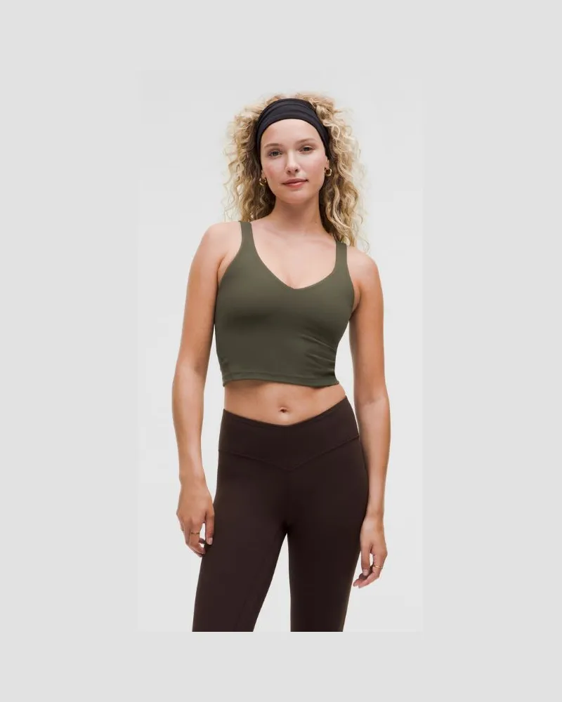 LULULEMON Align Tanktop für Frauen – Größe in Dark Olive Dark