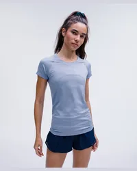 LULULEMON Swiftly Tech Kurzarmshirt Hüftlänge Blue