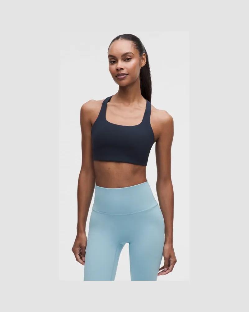LULULEMON All-Time Hero-Sport-BH Mittlerer Halt für B/C-Cups für Frauen – Größe in True Navy True