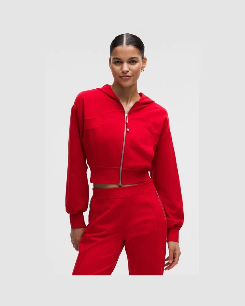 LULULEMON Define Kapuzenjacke im Relaxed Fit Luon für Frauen – Neon – Größe Oxford