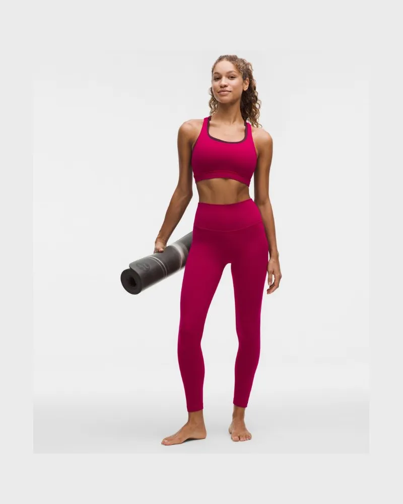 LULULEMON Align Leggings HB für Frauen – 63 cm – Größe in Berry Rumble Berry