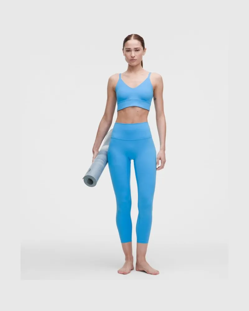 LULULEMON Align No Line Hose mit hohem Bund für Frauen – 64 cm – Größe in Ocean Wave Ocean