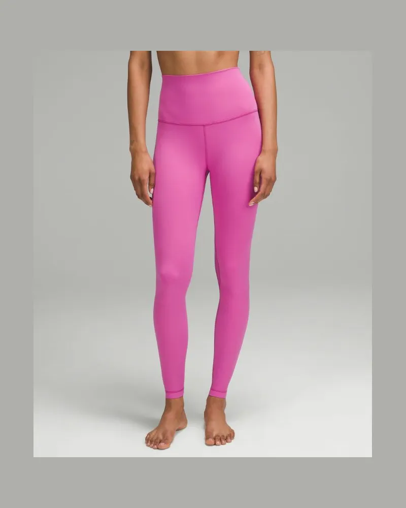LULULEMON Align Leggings mit superhohem Bund für Frauen – 71 cm – Größe in Pow Pink Tone Pow