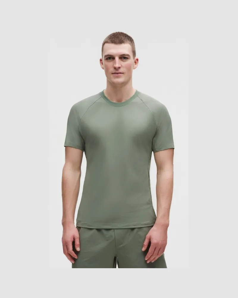 LULULEMON Repper Short-Sleeve Shirt für Männer – Größe in Willow Leaf Willow