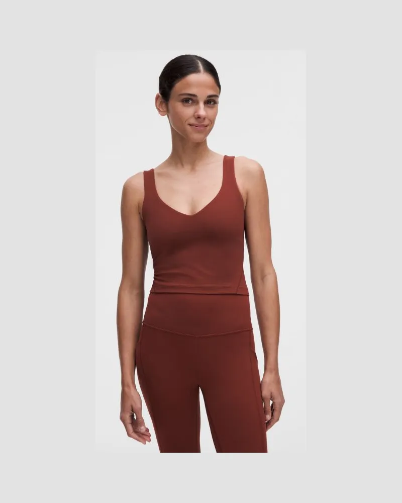 LULULEMON Align Tanktop für Frauen – Größe in Cranberry Charm Cranberry